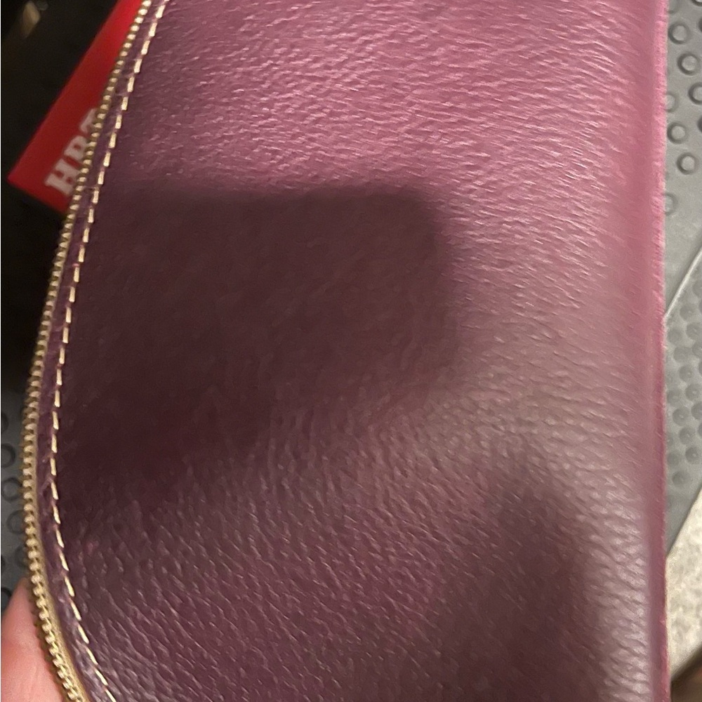 Portland Leather Plum Pouch - Picture 5 of 5